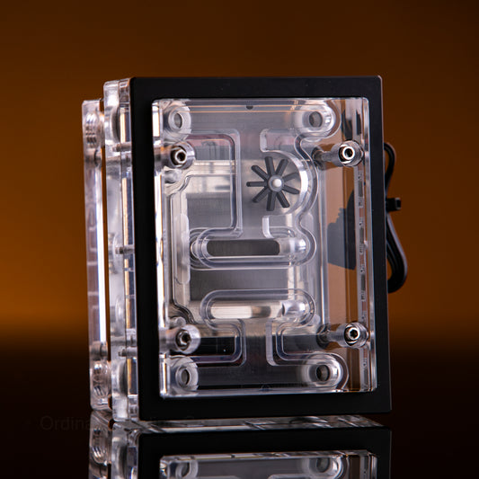 Modding Cafe AM5 Stealth Tubing CPU waterblock