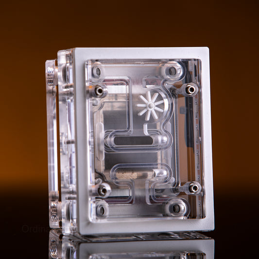 Modding Cafe AM5 Stealth Tubing CPU waterblock