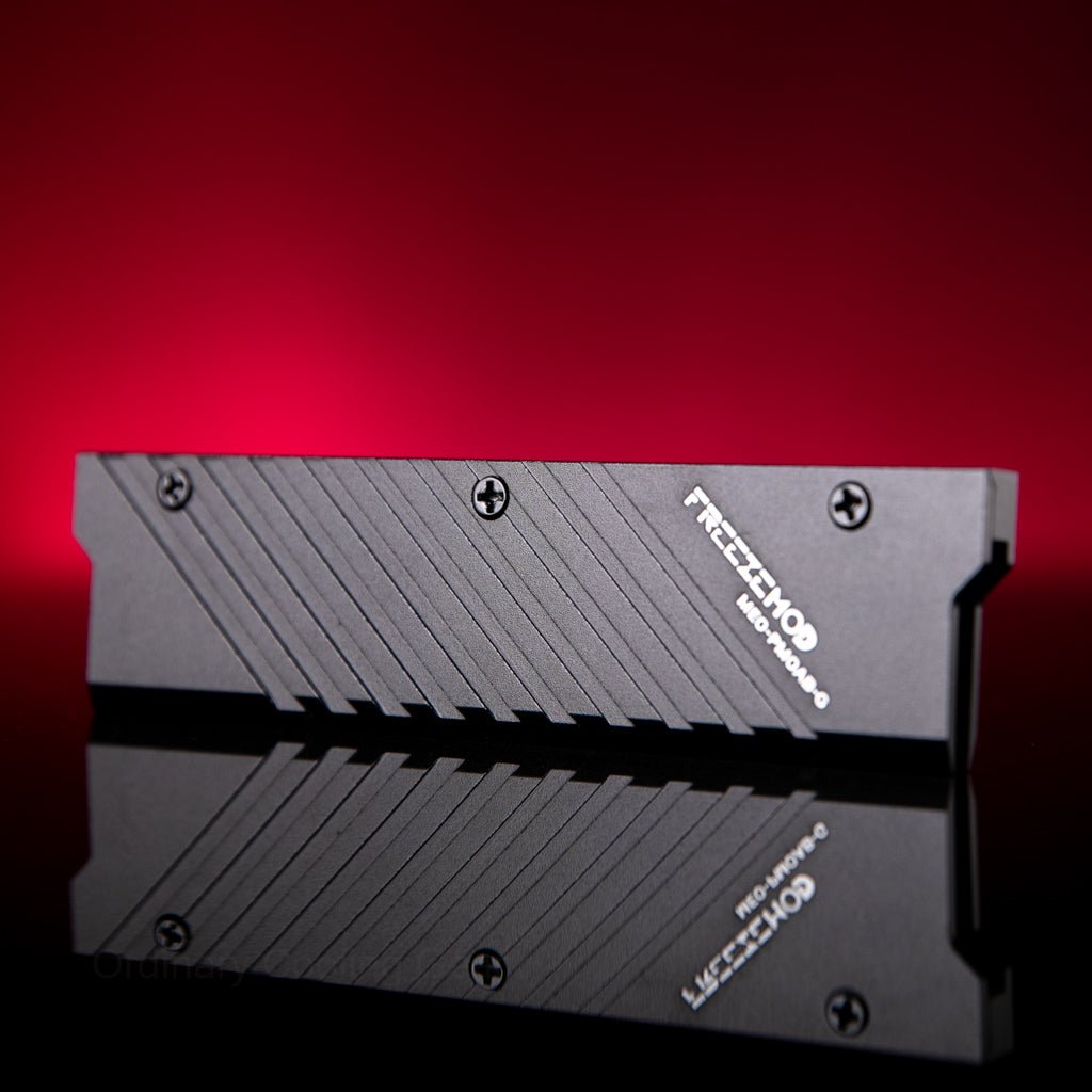 Freezemod DDR5 Ram Heatspreader - Flat Type Black - Ordinary Cooling Gear
