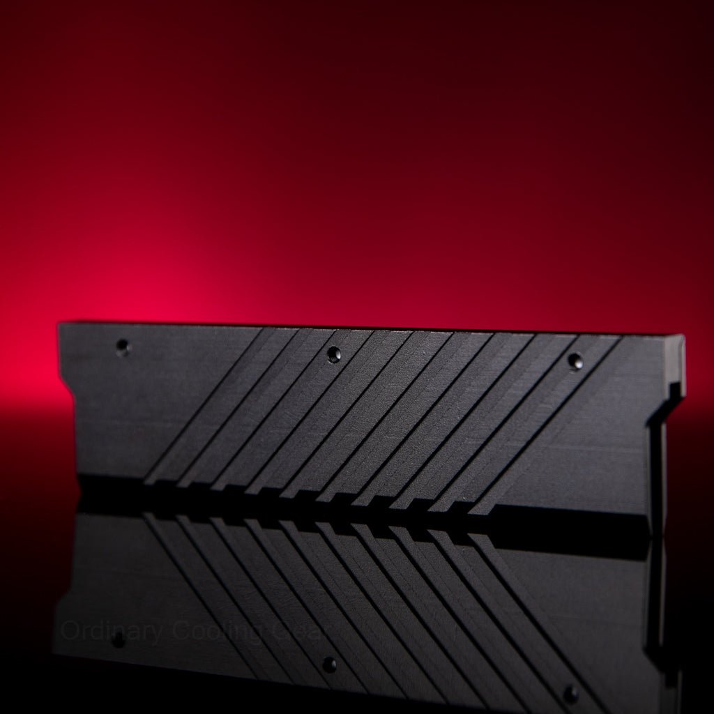Freezemod DDR5 Ram Heatspreader - Flat Type Black - Ordinary Cooling Gear