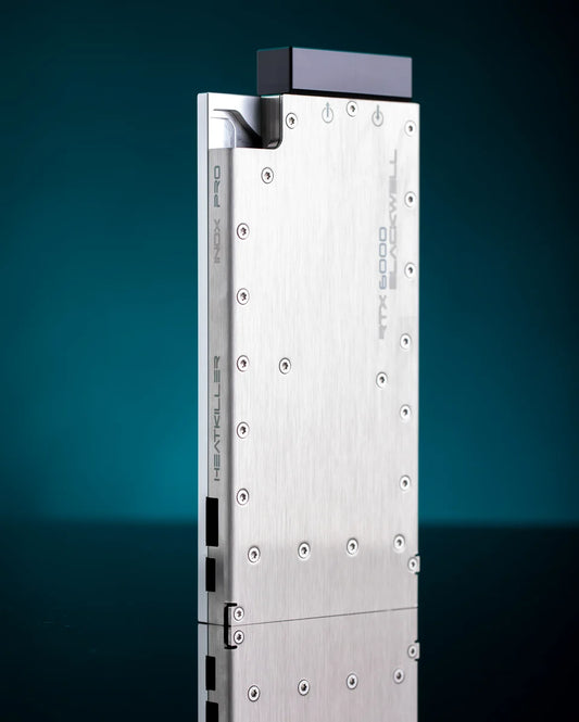 Watercool HEATKILLER INOX Pro for NVIDIA RTX 5000/6000 Blackwell