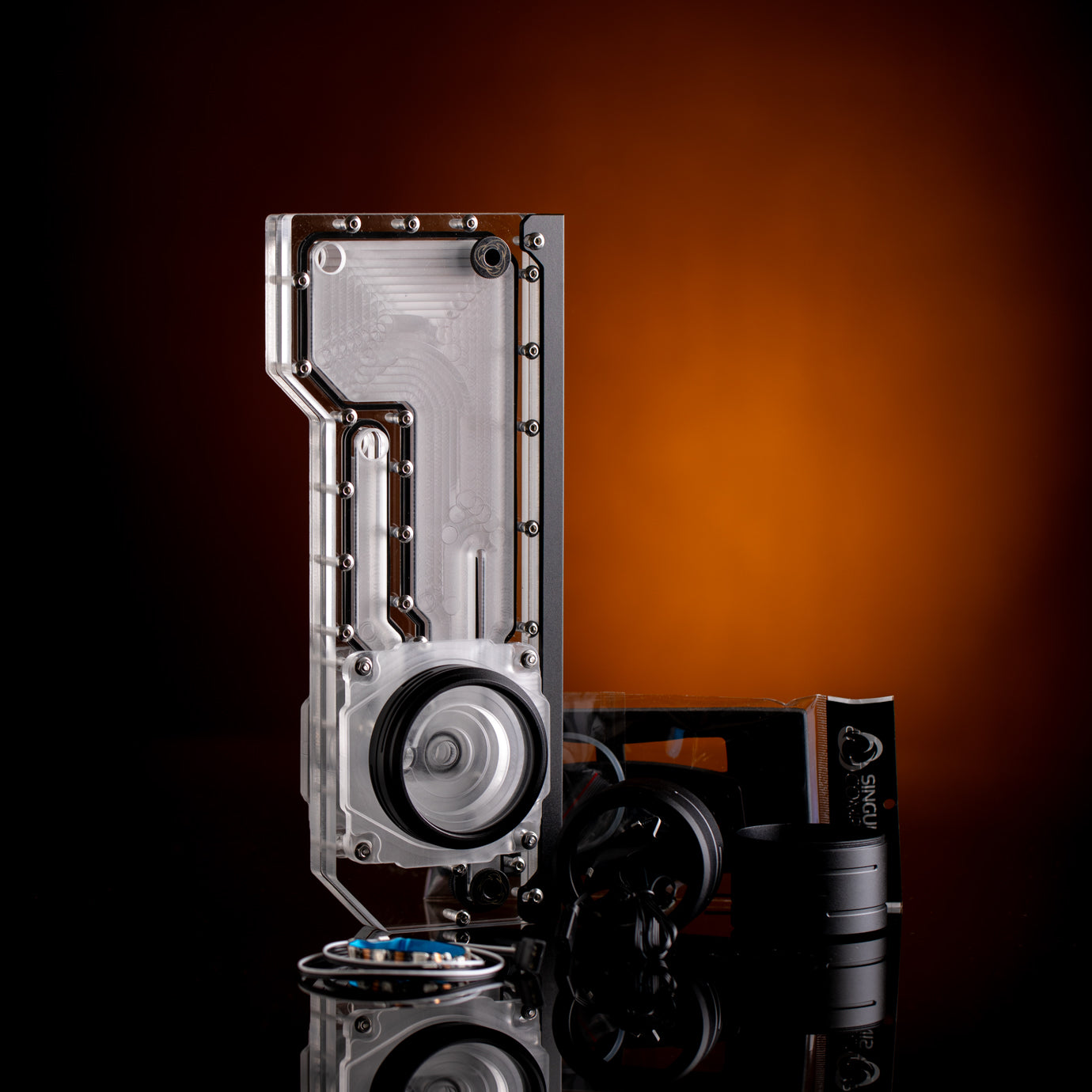 Singularity Computers Resonance 2.0 ARGB D5 Reservoir Dual Pump mount Ordinary Cooling Gear