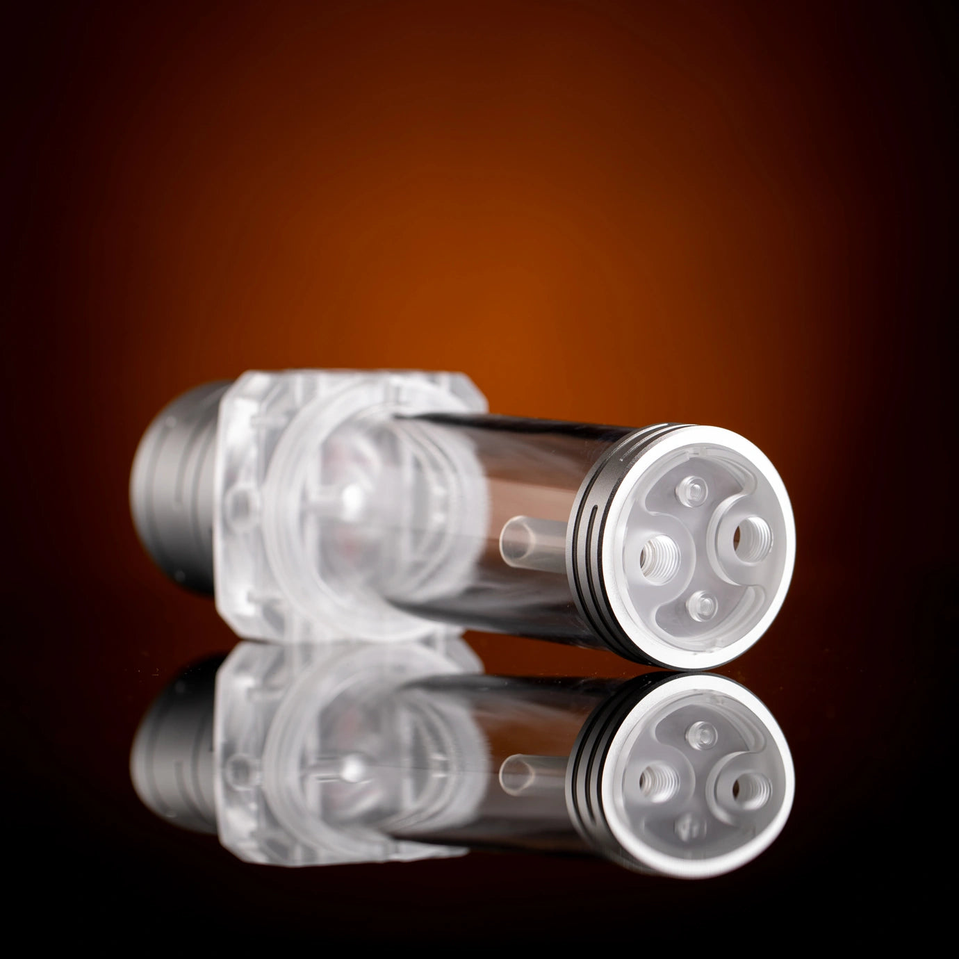 Singularity Computers Protium 3.0 ARGB 150 D5 Reservoir - Acrylic Silver Ordinary Cooling Gear Australia