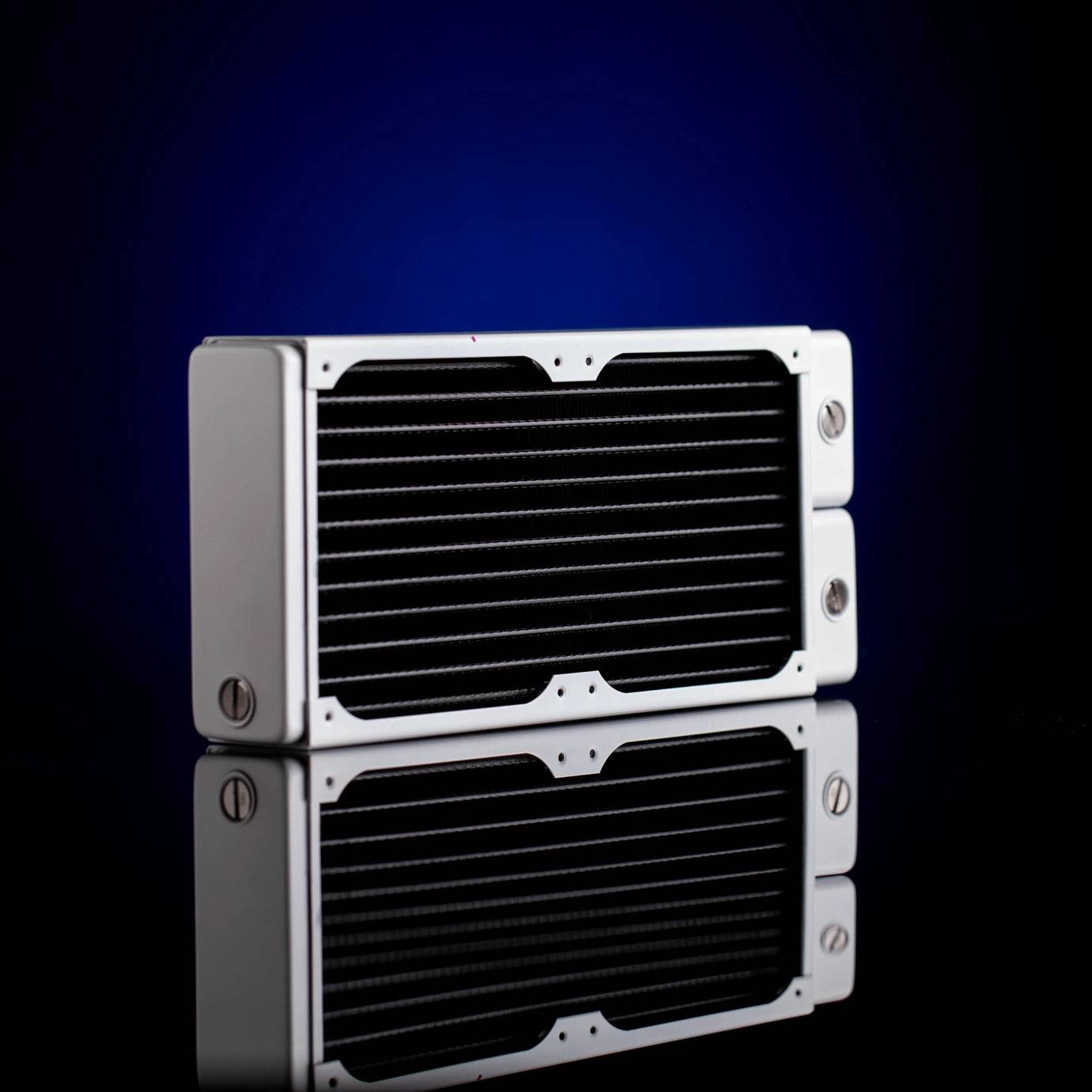 Alphacool NexXxoS XT45 Full Copper 240mm x 45mm radiator V.2 - White Ordinary Cooling Gear Australia