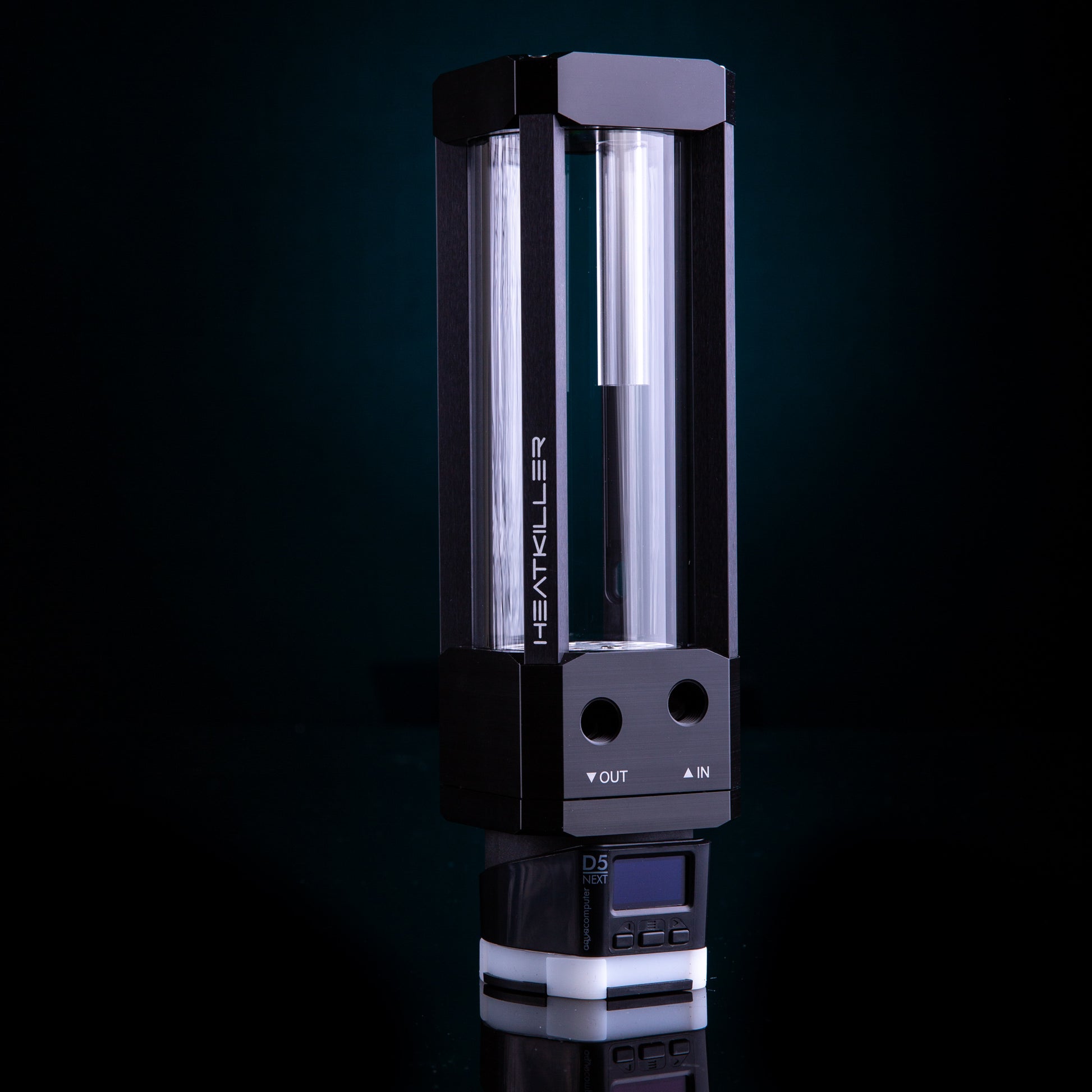 Watercool Heatkiller Tube 150 D5 Multiport Reservoir with Aquacomputer D5 Next Pump Ordinary Cooling Gear