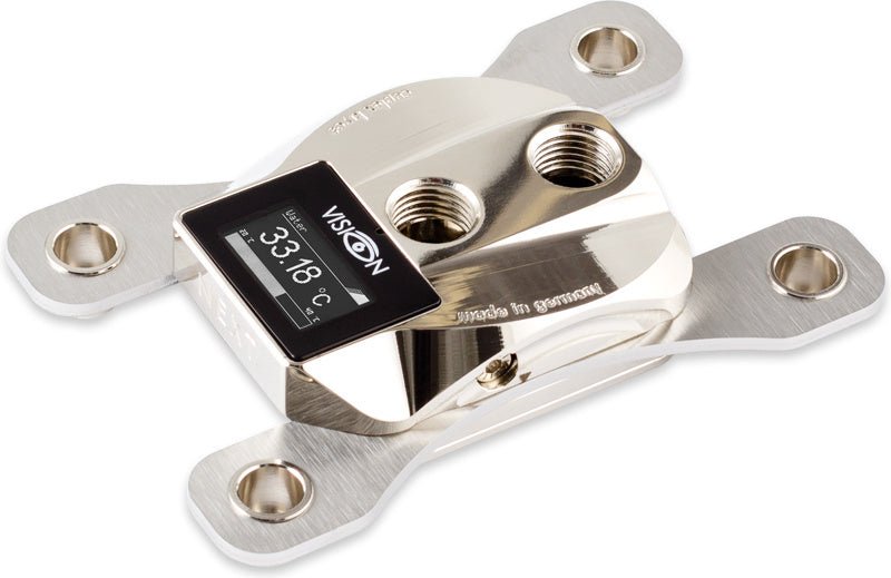 Aquacomputer cuplex kryos NEXT with VISION AM5/AM4, Nickel