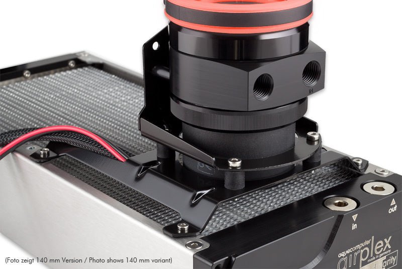 Aquacomputer Mounting bracket 140 mm fan mount for ULTITUBE D5 reservoir - Ordinary Cooling Gear Australia