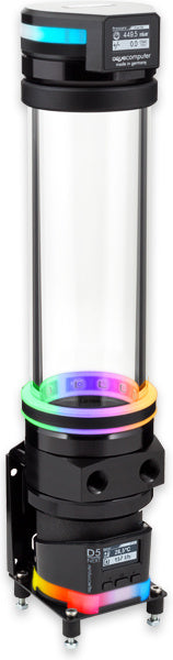 Aquacomputer Ultitube D5 200 PRO reservoir with D5 NEXT & Leakshield