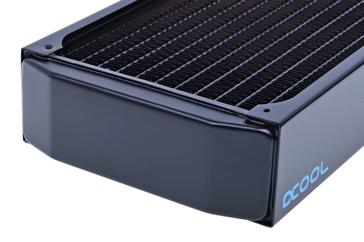 Alphacool NexXxoS XT45 Full Copper 280mm x 45mm Radiator - Black - Ordinary Cooling Gear