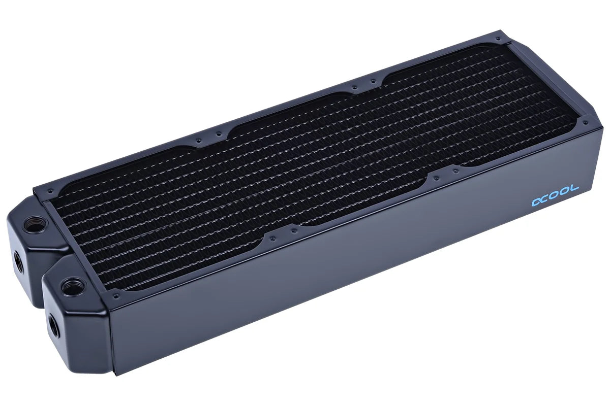 Alphacool NexXxoS UT60 Full Copper 420mm x 60mm radiator - Black Ordinary Cooling Gear Australia
