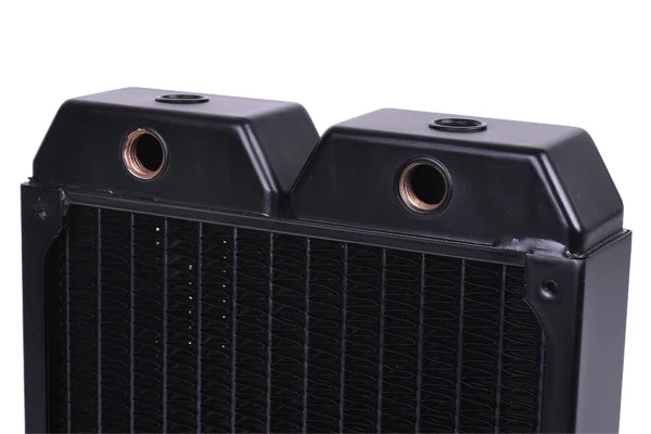 Alphacool NexXxoS XT45 Full Copper 180mm Triple radiator - Black Ordinary Cooling Gear Australia