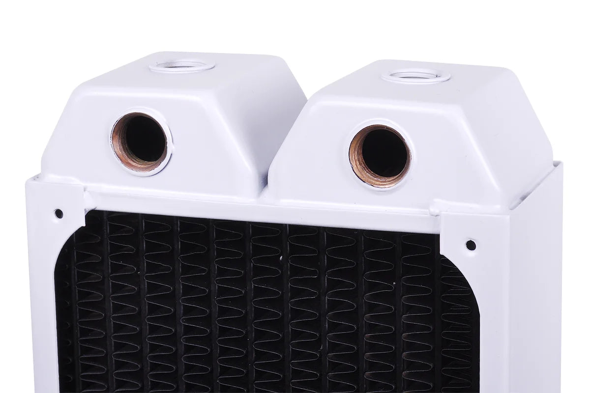 Alphacool NexXxoS UT60 Full Copper 360mm x 60mm Radiator - White Ordinary Cooling Gear