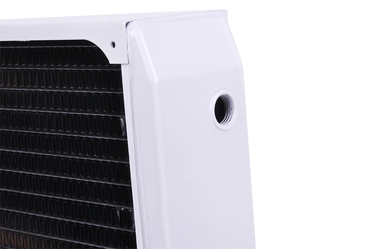 Alphacool NexXxoS UT60 Full Copper 360mm x 60mm Radiator - White Ordinary Cooling Gear