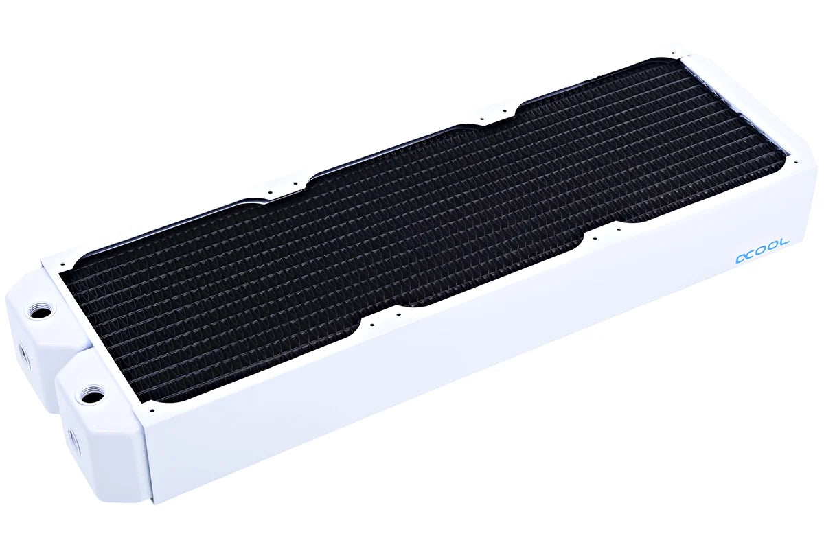 Alphacool NexXxoS UT60 Full Copper 420mm x 60mm radiator - White Ordinary Cooling Gear Australia