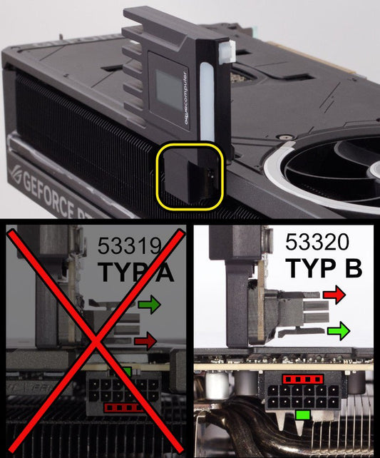 Aquacomputer AMPINEL 12V-2x6 graphics card power management, type B