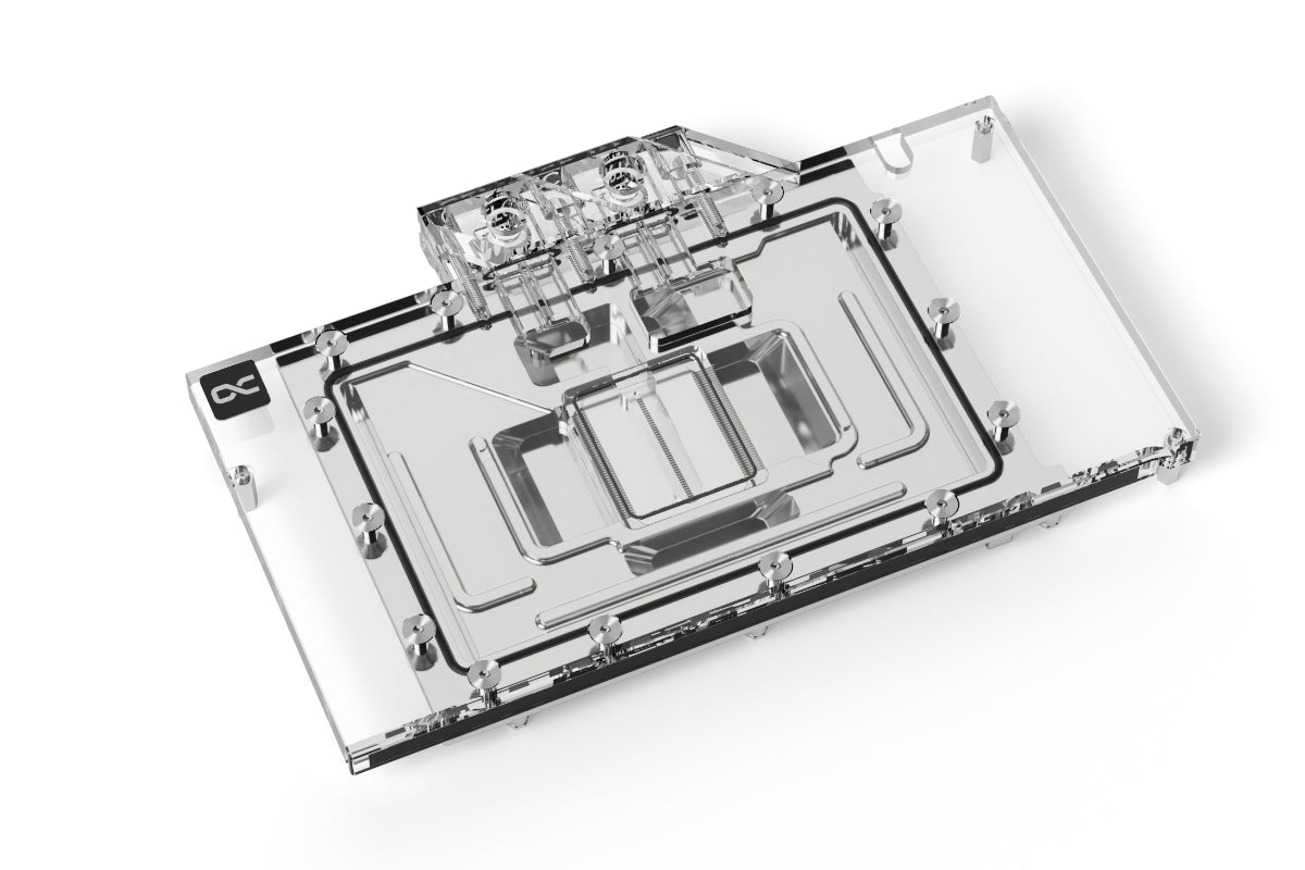 Alphacool Eisblock Aurora Acryl RTX 4080 Zotac AMP Trinity with Backplate GPU Water Block Ordinary Cooling Gear