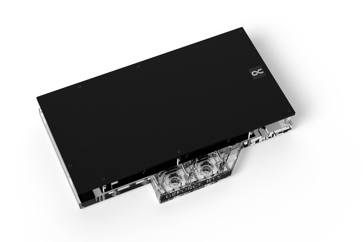 Alphacool Eisblock Aurora Acryl RTX 4080 Zotac AMP Trinity with Backplate GPU Water Block Ordinary Cooling Gear