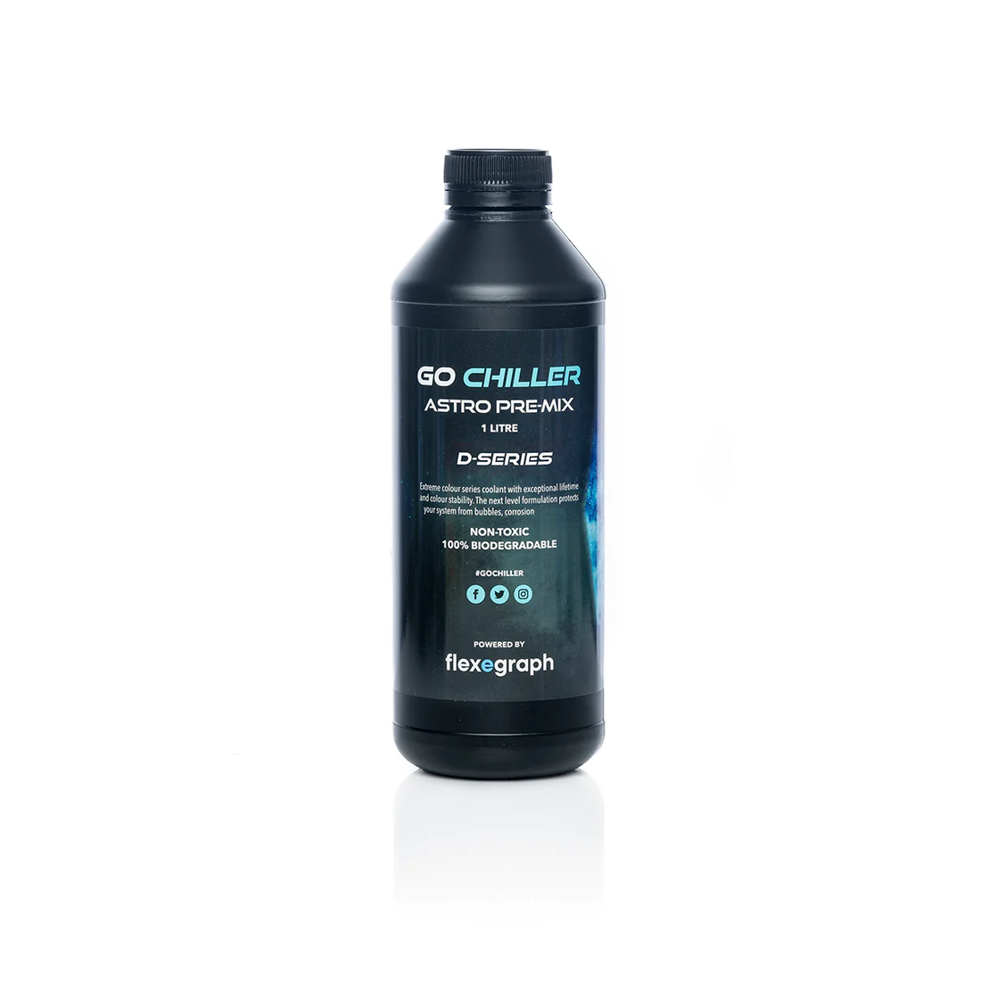 Go Chiller Astro Pre-Mix Clear - 1 Litre - Aqua Ordinary Cooling Gear