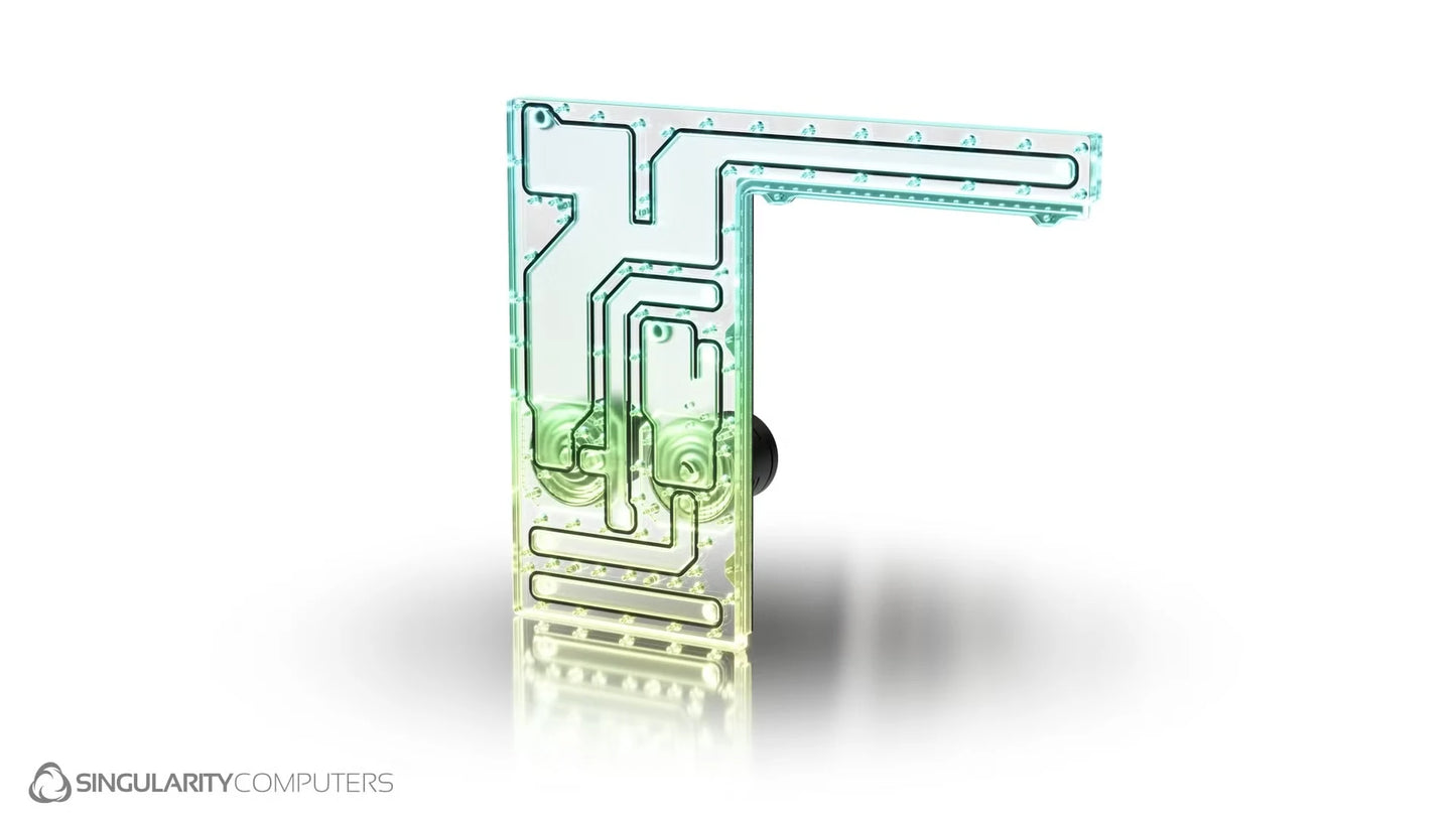 Singularity Computers Corsair 1000D Dual D5 Reservoir Distribution Plate