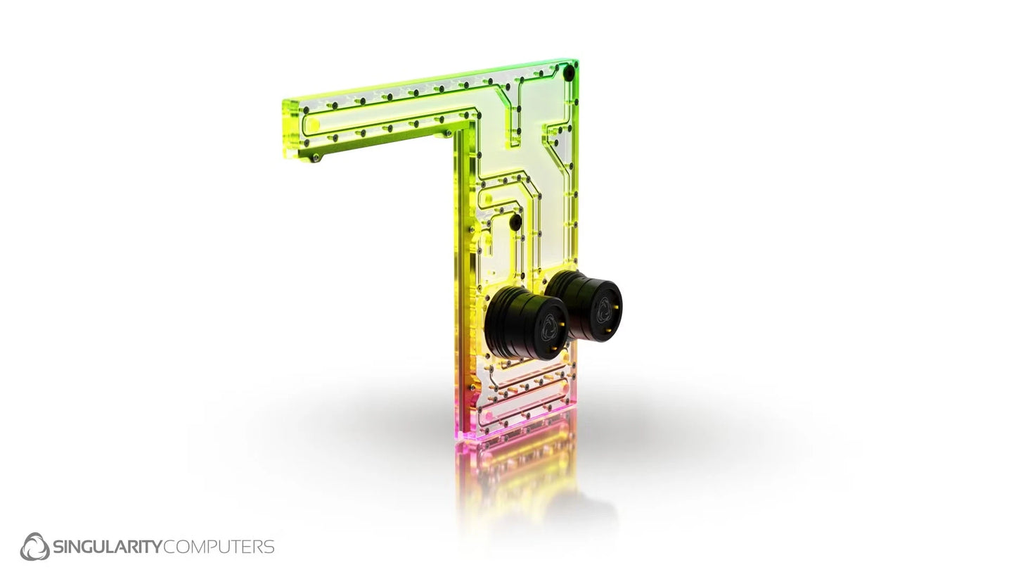 Singularity Computers Corsair 1000D Dual D5 Reservoir Distribution Plate