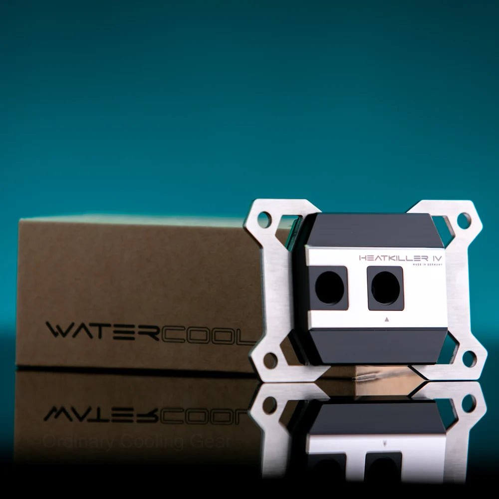 Watercool Heatkiller IV Pro (AMD AM4, AM5) Black Acetal CPU Water Block - Ordinary Cooling Gear Australia