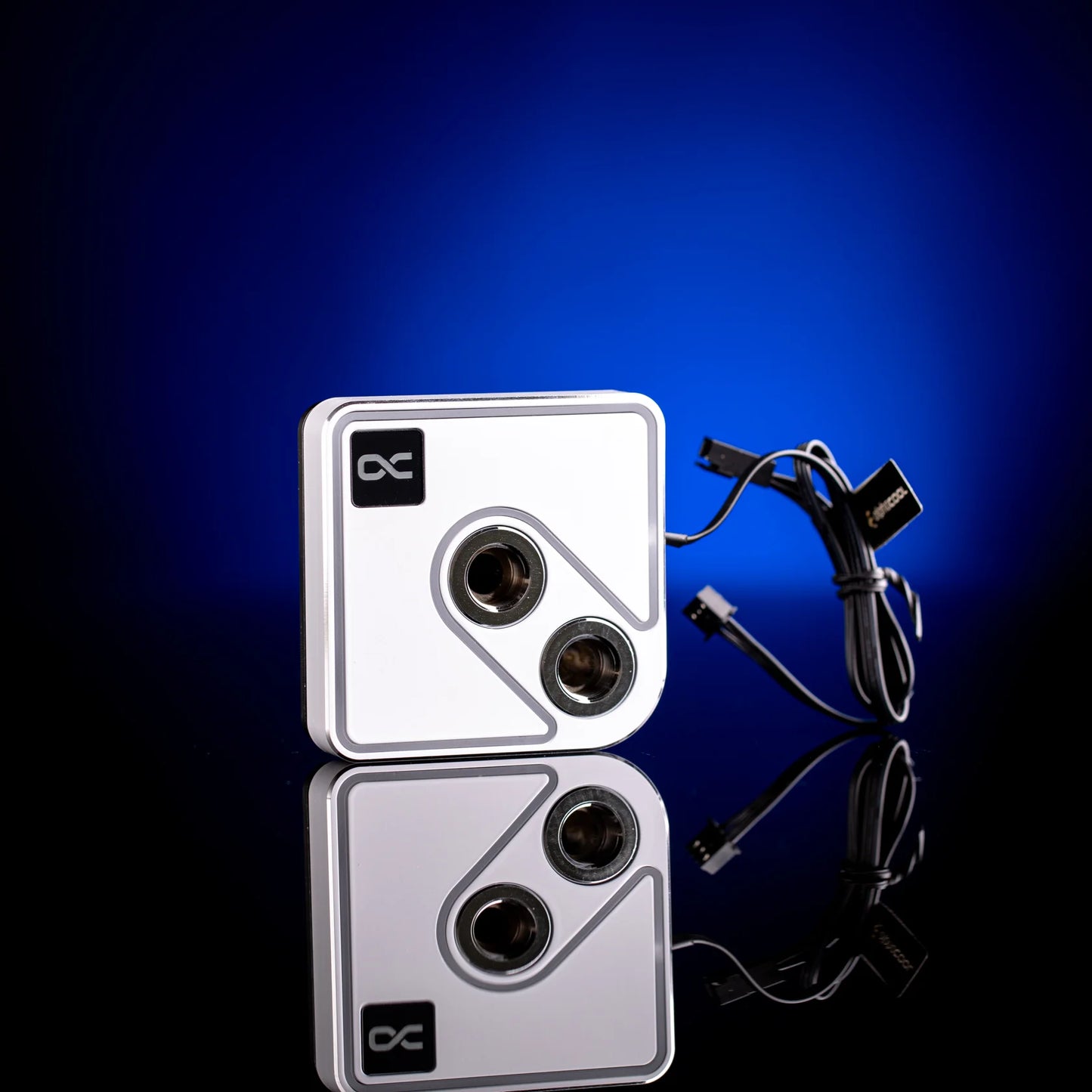 Alphacool Core 1 Aurora White RGB CPU Waterblock Ordinary Cooling Gear Australia