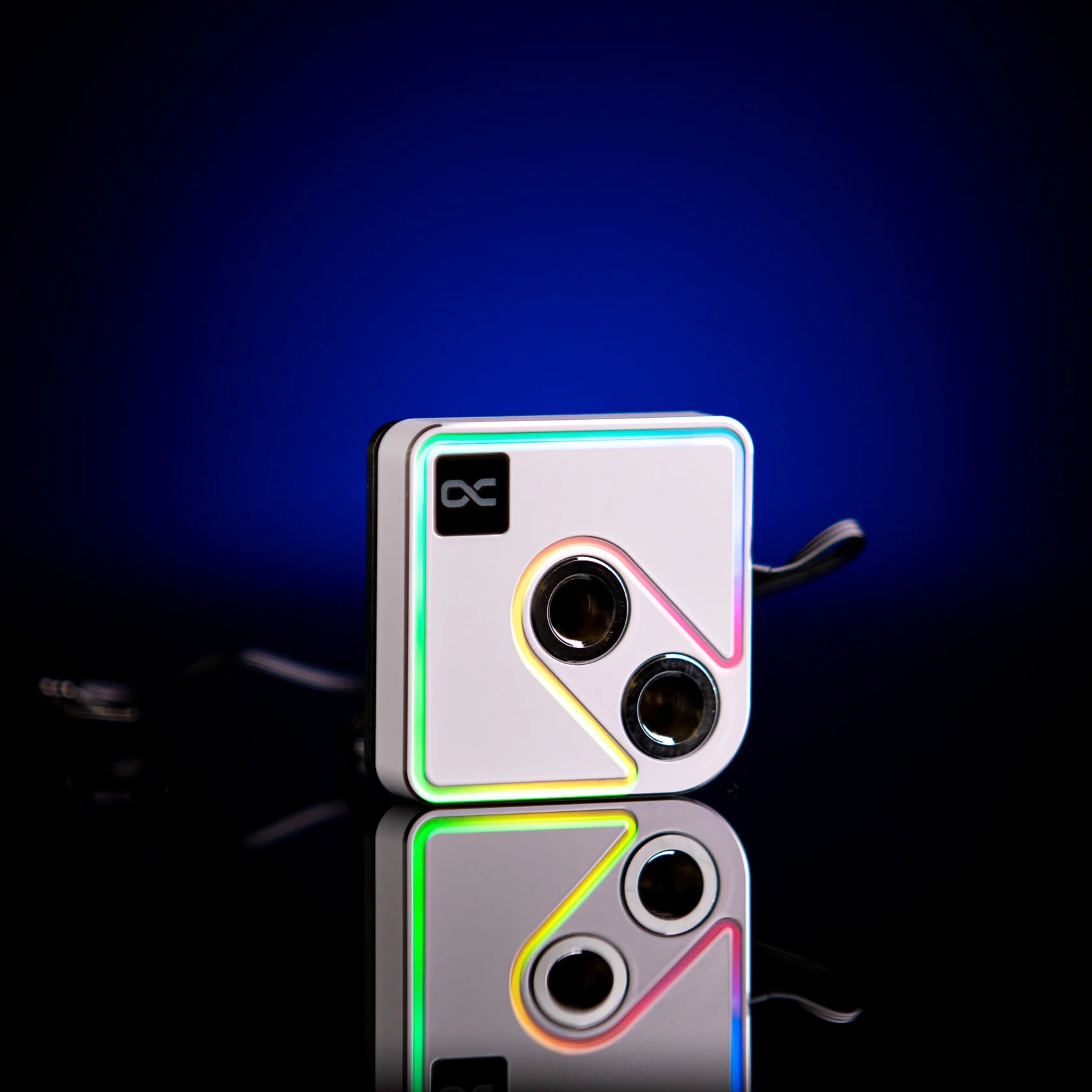 Alphacool Core 1 Aurora White RGB CPU Waterblock Ordinary Cooling Gear Australia