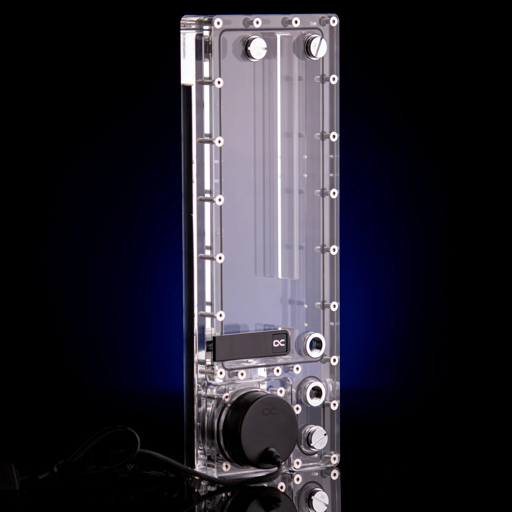 Alphacool Core Flat Reservoir 360 Right with VPP Pump Ordinary Cooling Gear