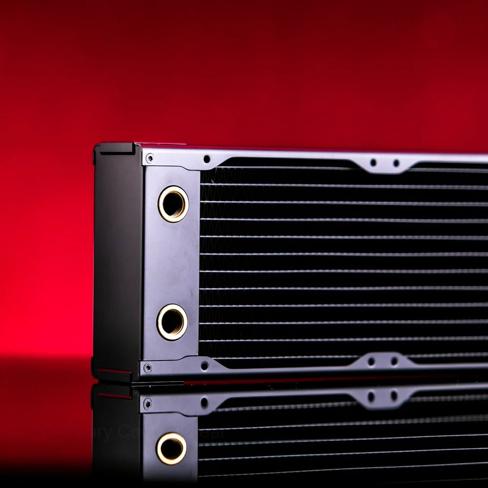 Stealkey Customs RadPro L360 H48 – Black Radiator (360 x 45mm) - Ordinary Cooling Gear