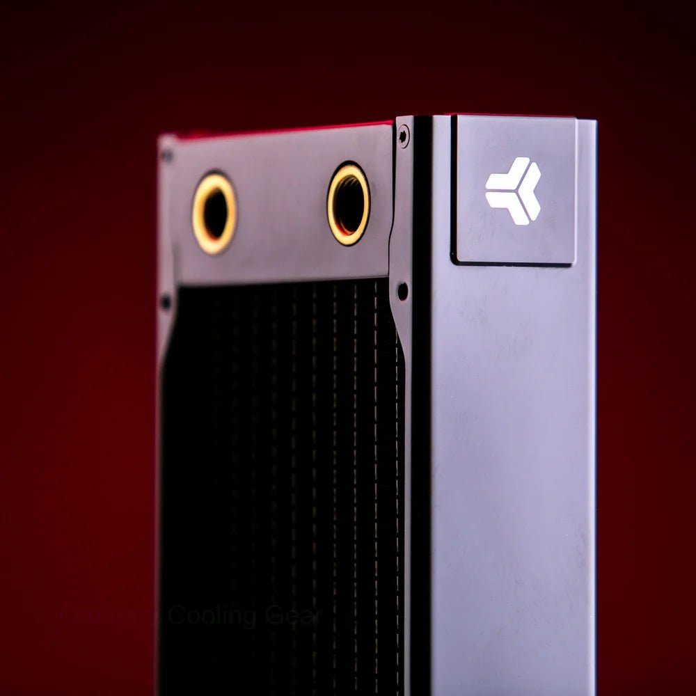 Stealkey Customs RadPro L360 H48 – Black Radiator (360 x 45mm) - Ordinary Cooling Gear