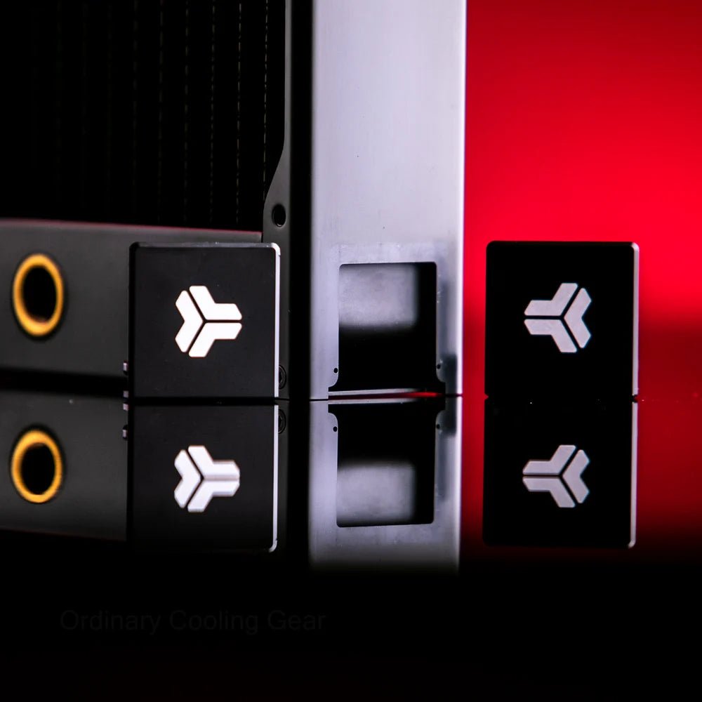 Stealkey Customs RadPro L360 H48 – Black Radiator (360 x 45mm) - Ordinary Cooling Gear