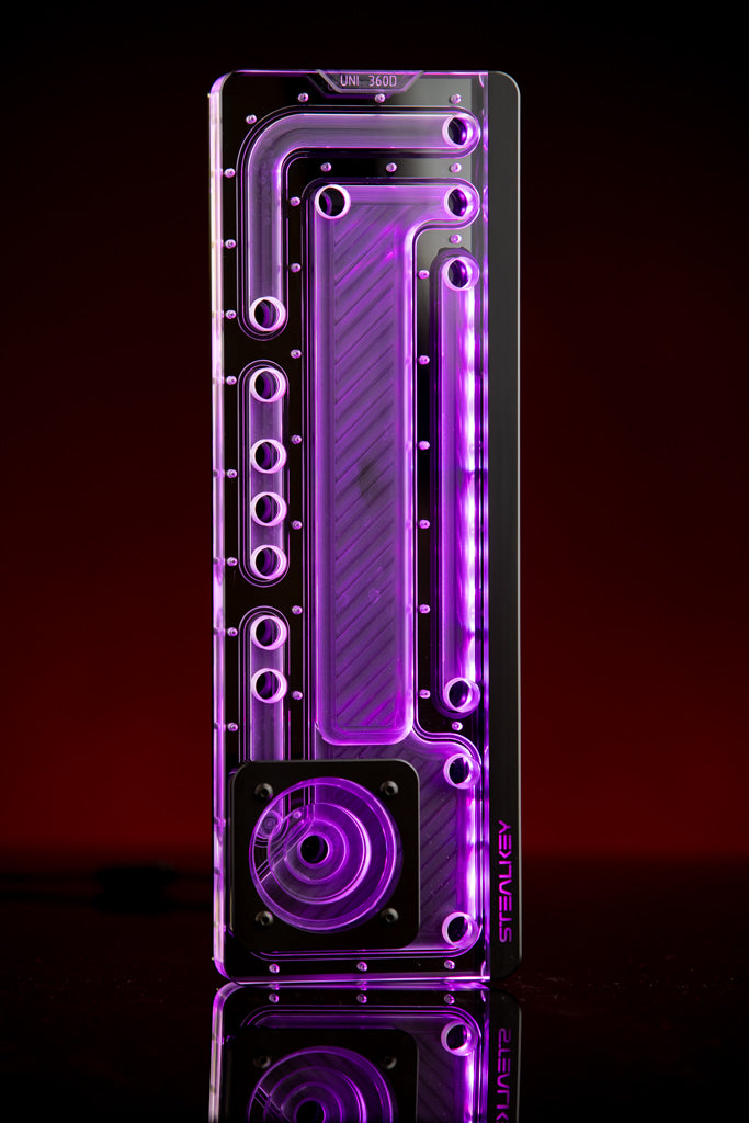 Stealkley SK-UNI 360D Distroplate D-RGB Black Edition
