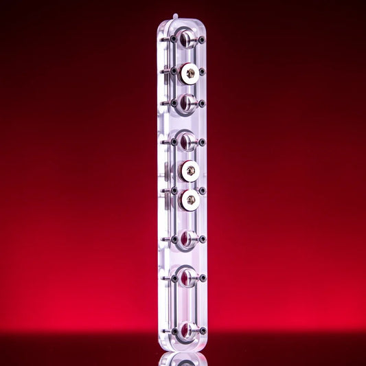 Stealkey CubeTube Distroplate 240mm - Acrylic - Ordinary Cooling Gear Australia