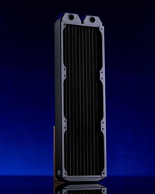 Alphacool NexXxoS ST30 Full Copper 360mm x 30mm Radiator V.1 - Black - Ordinary Cooling Gear Australia