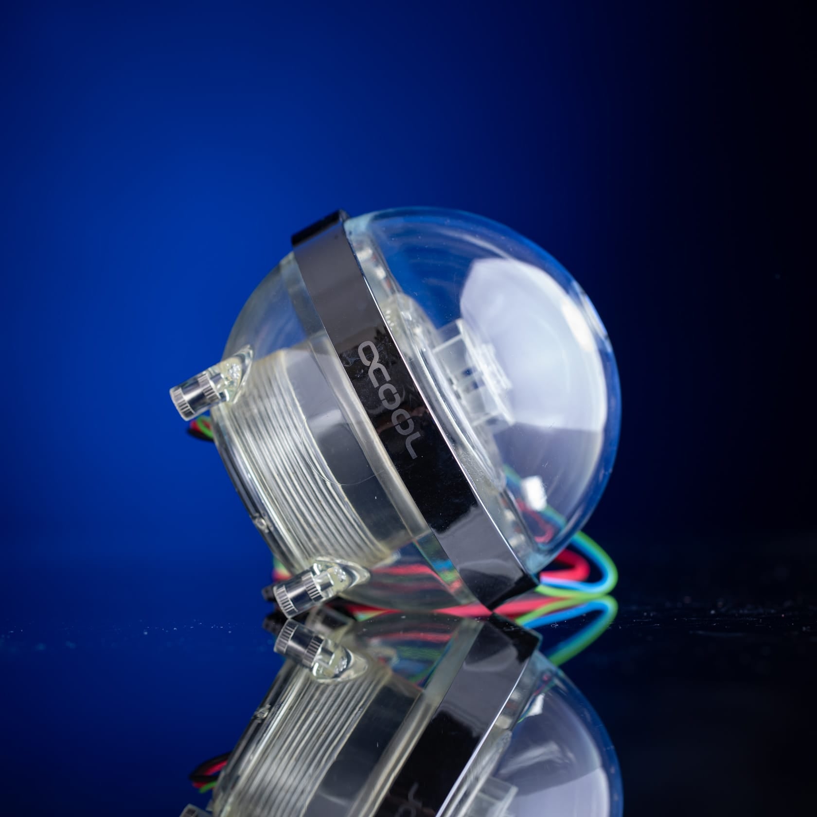 Alphacool Eisball RGB - Acryl w/ D5 VPP655 PWM - Reservoir & Pump Combo Ordinary Cooling Gear Australia