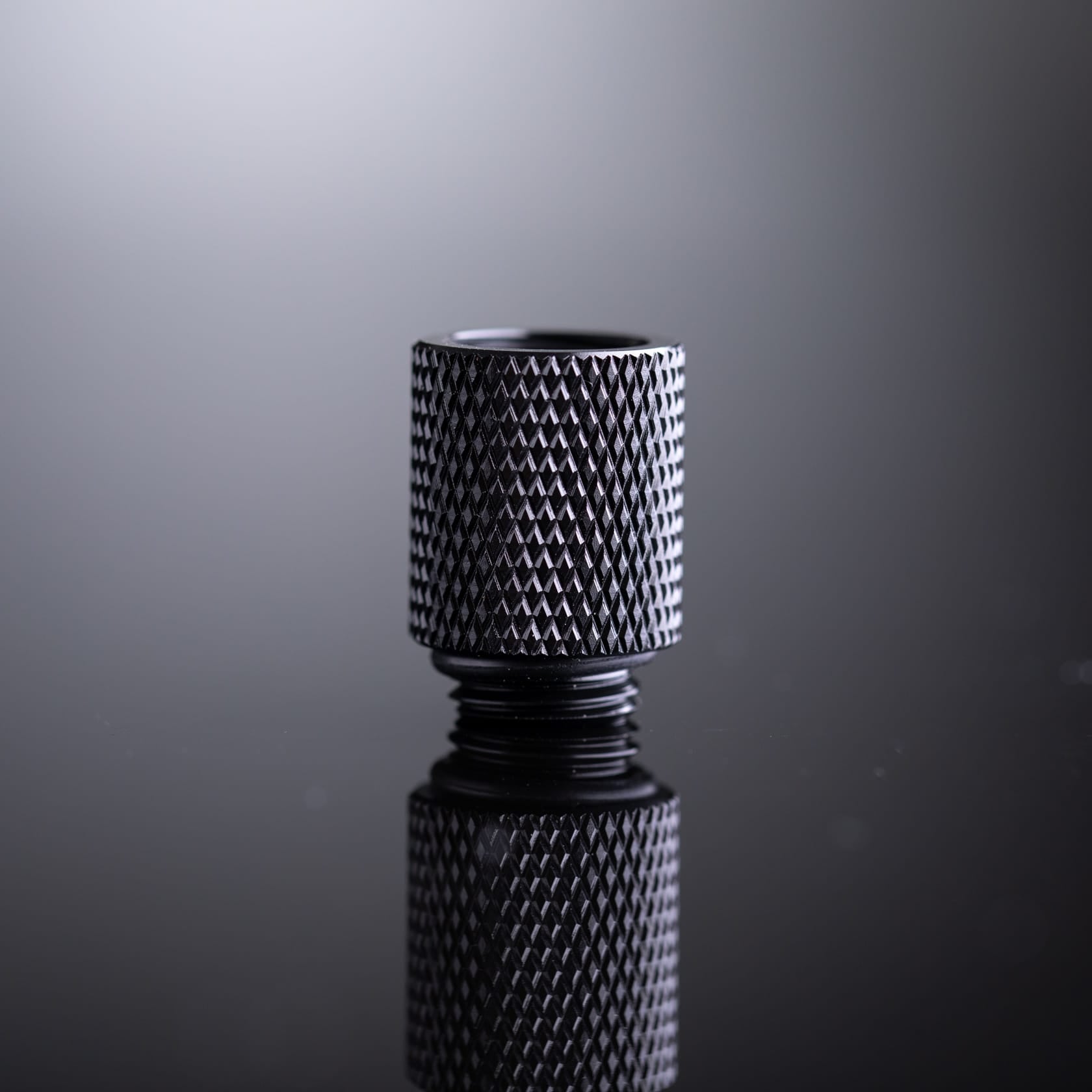 OCGear G1/4 20mm Male to Female Extension Adapter - Black Ordinary Cooling Gear