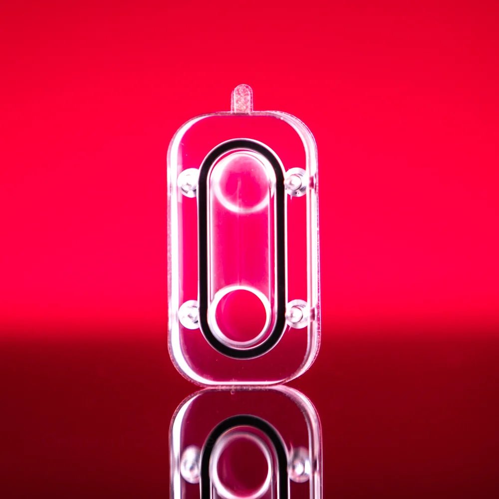 Stealkey CubeTube Diagonal Port 60mm - Acrylic - Ordinary Cooling Gear Australia