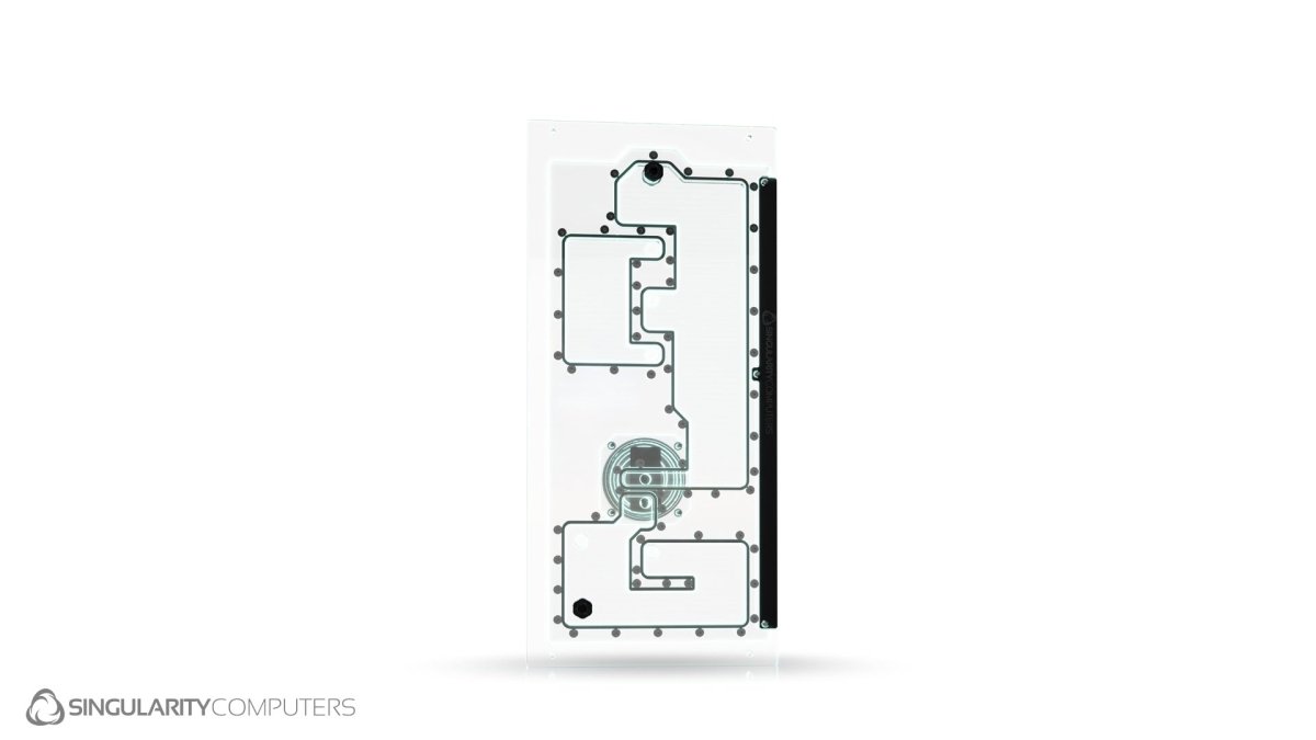 Singularity Computers Lian Li PC-O11 XL EVO Front D5 Reservoir Distribution Plate Ordinary Cooling Gear