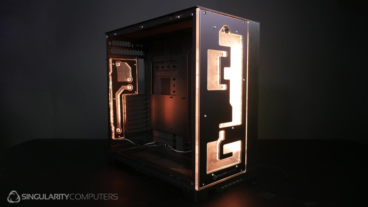 Singularity Computers Lian Li PC-O11 XL EVO Front D5 Reservoir Distribution Plate Ordinary Cooling Gear