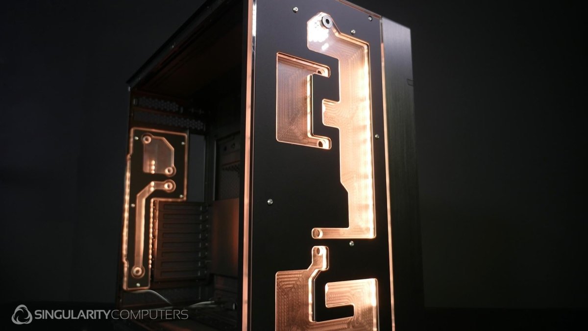 Singularity Computers Lian Li PC-O11 XL EVO Front D5 Reservoir Distribution Plate Ordinary Cooling Gear