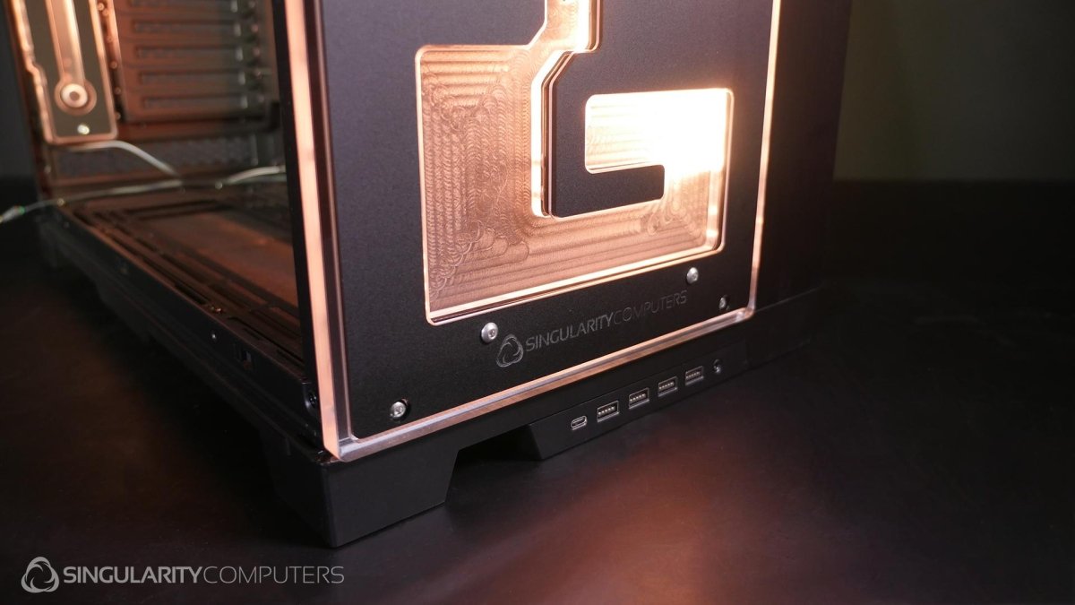 Singularity Computers Lian Li PC-O11 XL EVO Front D5 Reservoir Distribution Plate Ordinary Cooling Gear