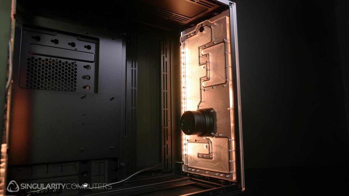 Singularity Computers Lian Li PC-O11 XL EVO Front D5 Reservoir Distribution Plate Ordinary Cooling Gear