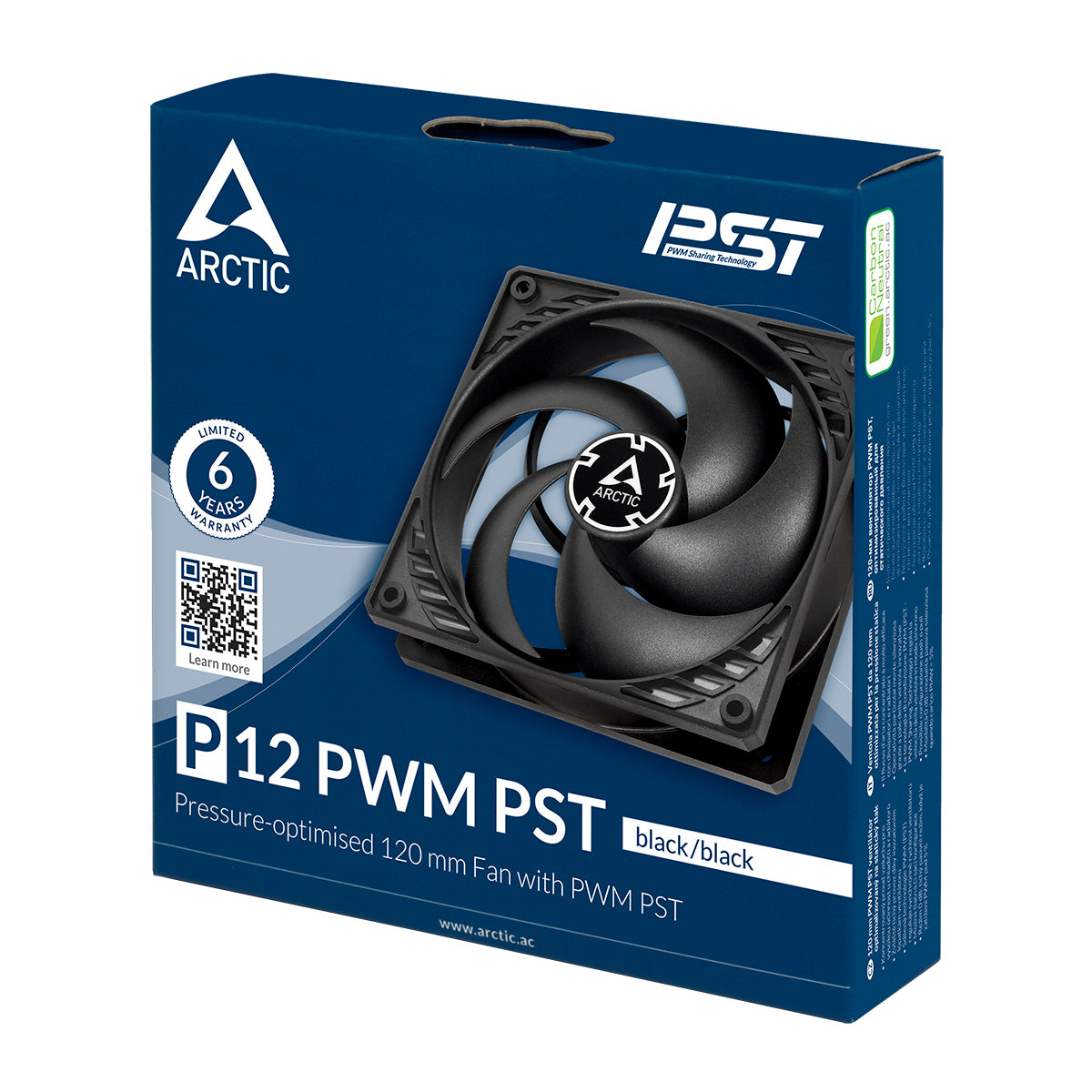 Arctic Cooling P12 PWM PST 120mm Pressure-Optimised Fan Ordinary Cooling Gear