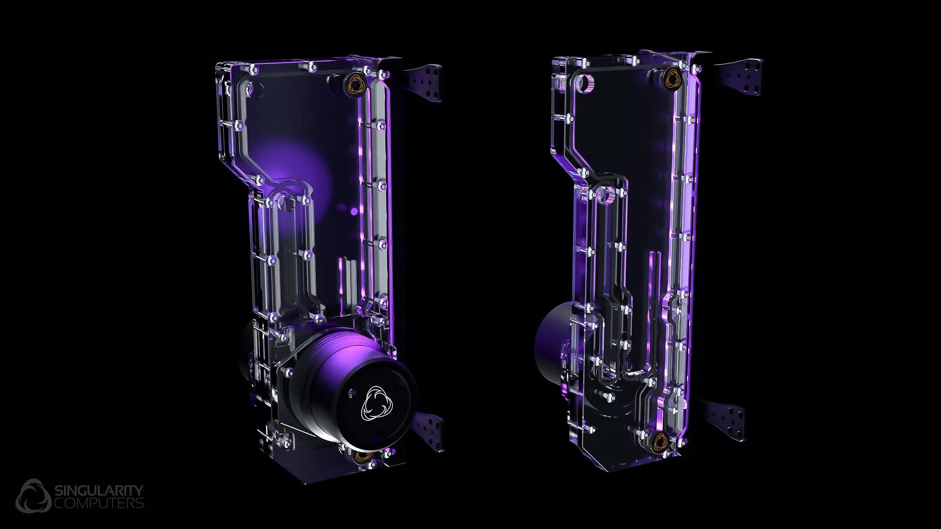 Singularity Computers Resonance 2.0 ARGB D5 Reservoir Dual Pump mount Ordinary Cooling Gear