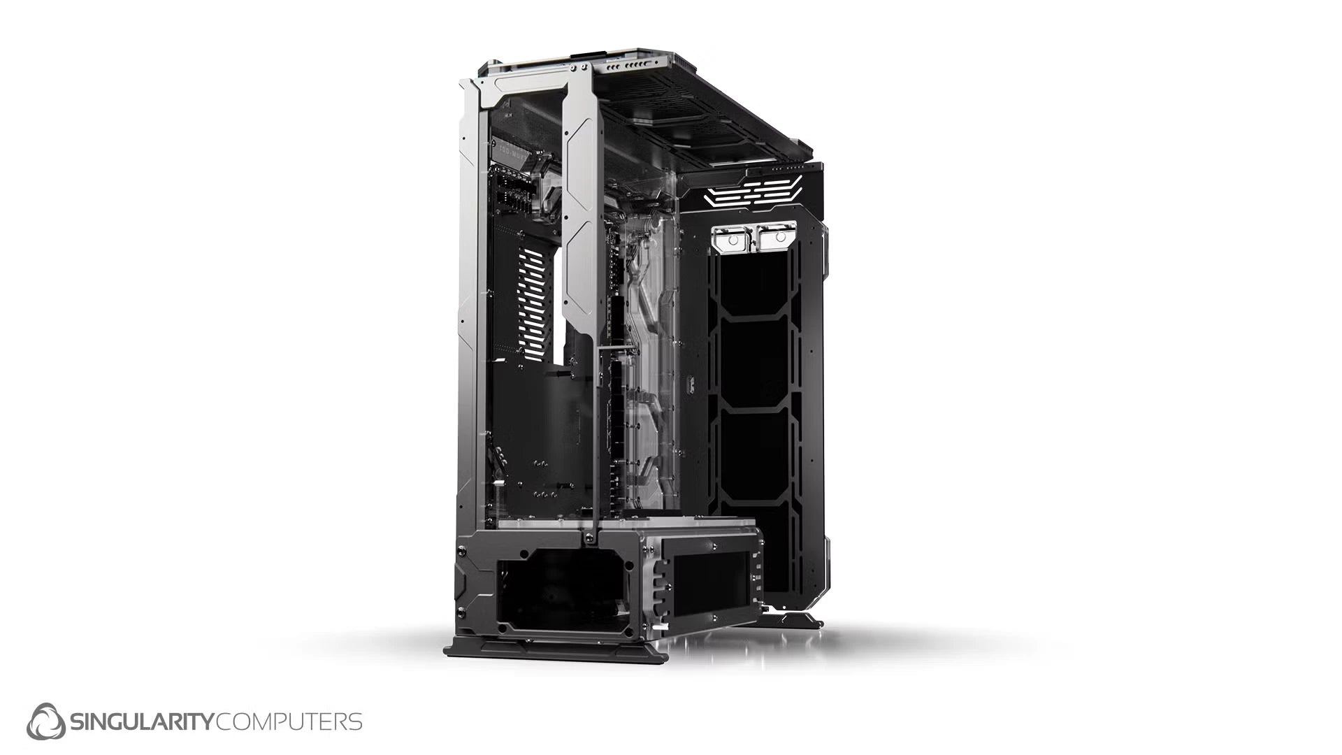 Singularity Computers Spectre 4 Aevum Limited Edition Water-cooling Case Media 1 of 14 Ordinary Cooling Gear Australia