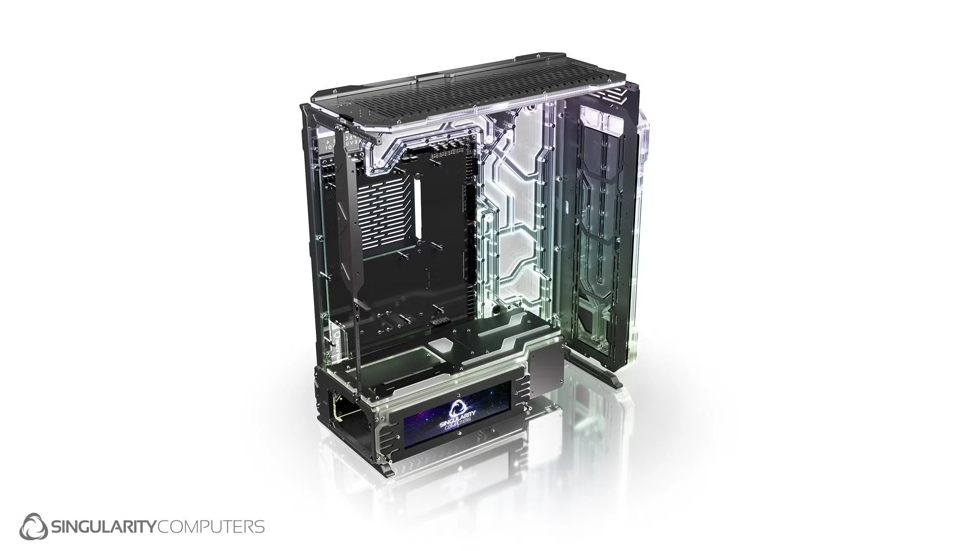 Singularity Computers Spectre 4 Aevum Limited Edition Water-cooling Case Media 1 of 14 Ordinary Cooling Gear Australia