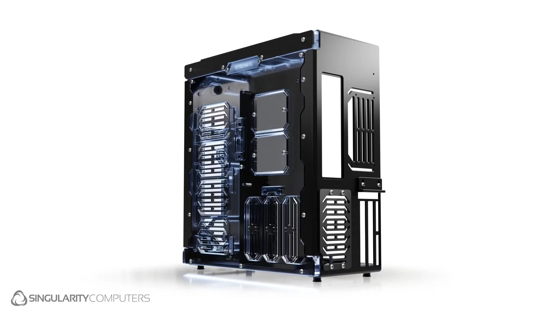 Singularity Computers Stream-S ITX Case Ordinary Cooling Gear Australia