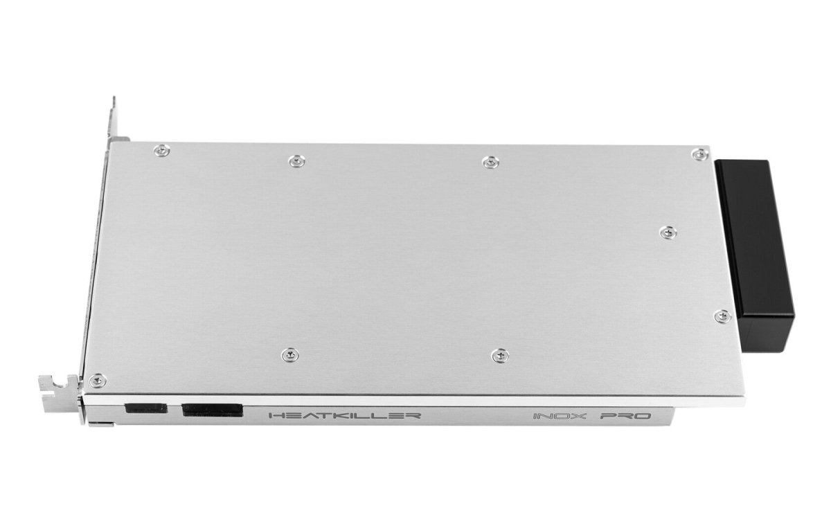 Watercool HEATKILLER INOX Pro for NVIDIA RTX 5000/6000 Blackwell
