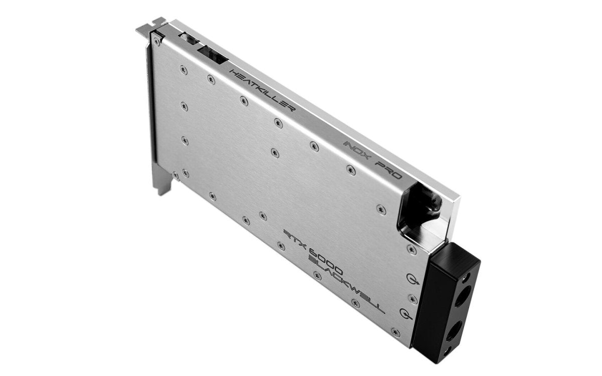 Watercool HEATKILLER INOX Pro for NVIDIA RTX 5000/6000 Blackwell
