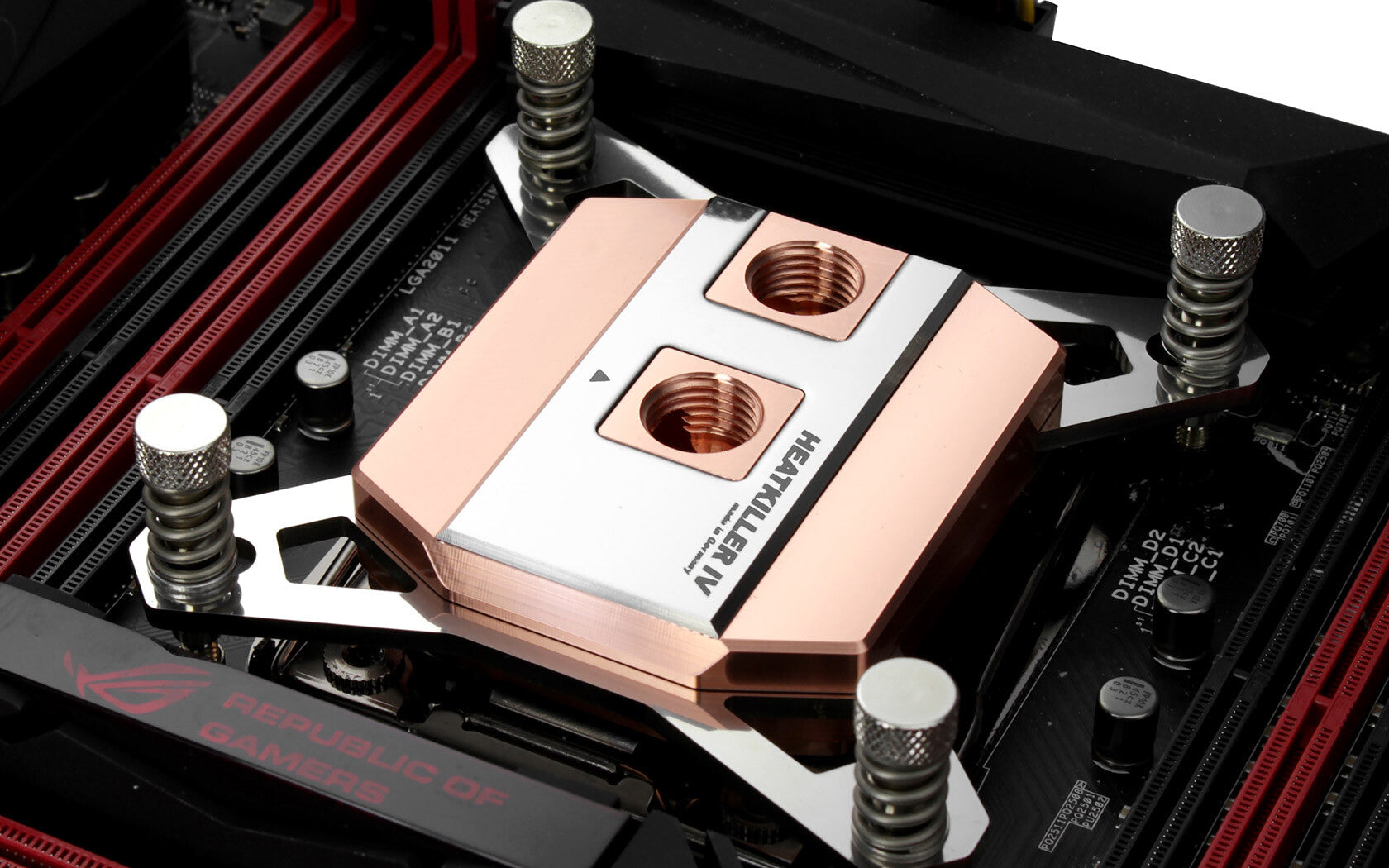 Watercool Heatkiller IV Pro (Intel 1X00) Pure Copper CPU Water Block Ordinary Cooling Gear